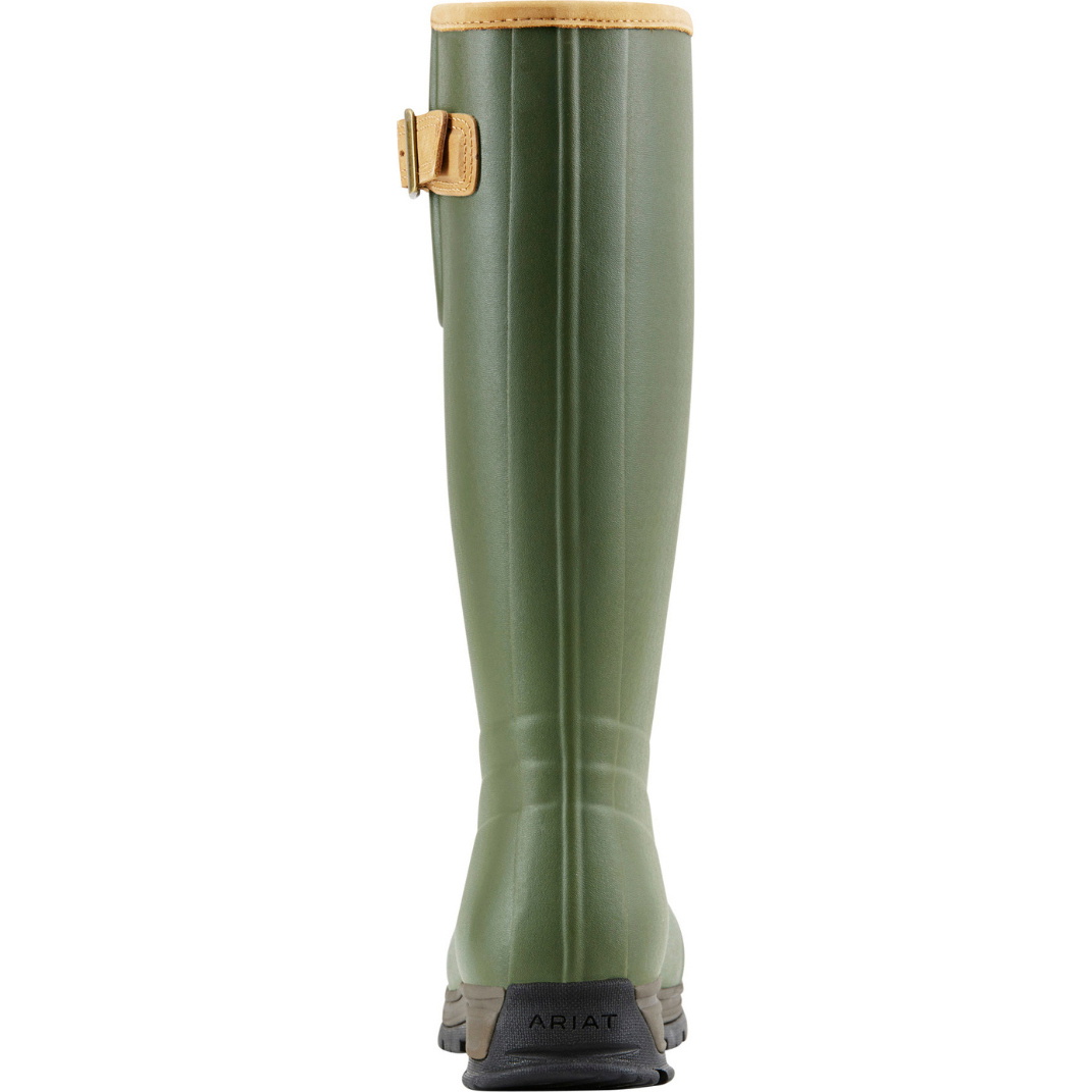 Ariat Womens Burford Insulated Wellington Boots 10018853 - Olive Green
